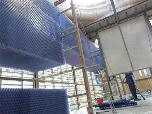 改善河南冷卻塔的布水情況以提高換熱效率